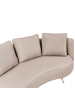 Beliani 4-tlg Gartensofa PARORI in Beige