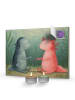 Mr. & Mrs. Panda Adventskalender Axolotl Liebe Design ohne Spruch in Weiß
