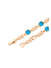 gaya Women Bracelet in Rose Gold Turquoise