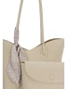 Usha Women 2-In-1 Tote Bag Set in Beige