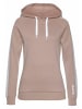 Bench Kapuzensweatshirt in beige-weiß