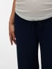 mama licious Hose mit weitem Beinschnitt in Navy Blazer 1