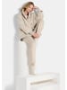 GOLDNER Kurzgröße:  Jacke Modische Jacke mit Strickbündchen in beige