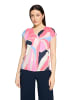 BETTY & CO Casual-Shirt mit Gummizug in Rosé/Pink