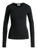 JJXX Basic Langarmshirt Rippstrick Jxfreya in black