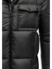 Humy Winterjacke mit Kapuze in Schwarz