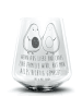 Mr. & Mrs. Panda Whiskyglas Avocado Pärchen mit Spruch in Transparent