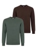Felix Hardy Pullover in Braun-Grün