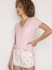P.J. Salvage Pyjamahose Bright Stars & Brave Hearts in off-white