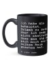 Mr. & Mrs. Panda Mug Ich habe nie behauptet,... mit Spruch in Schwarz