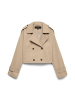 Vero Moda Trenchcoat in Silver Mink