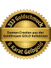 GoldDream Ohrringe Gold 333 Gelbgold - 8 Karat Creolen Ohrring
