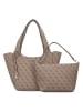 Guess Calista Shopper Tasche 45 cm in latte logo