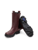 VITAFORM Hirschleder Stiefel in aubergine