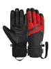 Reusch Fingerhandschuhe Booster in 7068 black/tango red
