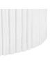 Beliani Couchtisch POZZA in Weiß - (W) 117 x (H) 42 x (L) 117 cm