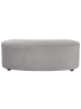 Beliani Ottomane AMAL in Grau - (W) 120 x (H) 41 x (L) 54 cm