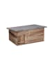 relaxdays Igelhaus in Geflammt - (B)46 x (H)21 x (T)34 cm