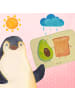Mr. & Mrs. Panda Badezimmerteppich Avocado Toast ohne Spruch in Gelb Pastell