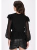faina Damen Blouse in Schwarz