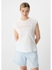 comma T-Shirt in 0100_weiß