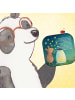 Mr. & Mrs. Panda gläseruntersetzer Maus Sterne Design mit Spruch in Weiß