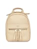 Knomo City Rucksack RFID Schutz Leder 20 cm trench beige
