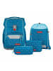 Step by Step Basis Schulranzen-Set 4-teilig Set „Blue Hearts