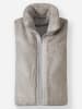 WITT WEIDEN Fellimitat-Weste in hellgrau