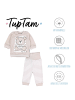 TupTam Baby Mädchen Langarmshirt Babyhose Outfit 2teilig in beige