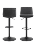 ebuy24 Barhocker Flynn Grau 2er Set