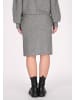 DreiMaster Damen Rock in Grau Melange