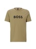 BOSS T-Shirt 1er Pack in Oliv