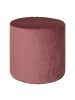 House Nordic Pouf EJBY Rosa Samt