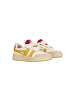 Gola Falcon Strap Kindersneaker aus Leder Weiß