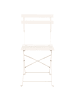 Beliani 3-tlg Bistro Set FIORI in Weiß