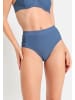 LSCN BY LASCANA Highwaist-Bikini-Hose in rauchblau