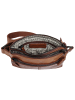 SPIKES & SPARROW Gürteltasche echt Leder in cognac