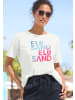 ELBSAND T-Shirt in weiß