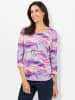 WITT WEIDEN Shirt in lila-orchidee-bedruckt