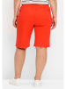 sheego Twill-Bermudas in rot