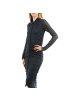 Patrizia Pepe Blau Polyester Casual Kleid