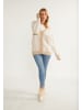 usha BLUE LABEL Oversize Cardigan in Beige Creme