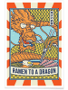 Juniqe Poster "Ramen to a Dragon II" in Bunt