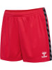 Hummel Hummel Kurze Hose Hmlauthentic Multisport Damen Atmungsaktiv Schnelltrocknend in TRUE RED