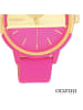 Oozoo Analog-Armbanduhr Oozoo Timepieces pink groß (ca. 42mm)