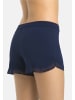 Teyli Kurze Schlafshorts aus Viskose Sleepy in blau