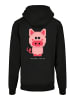 F4NT4STIC Basic Hoodie SIlvester Party Happy People Only in schwarz