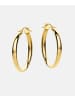Vanlere Creolen aus 375 Gelbgold