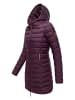 Marikoo Steppmantel Rose-Stepp in Aubergine